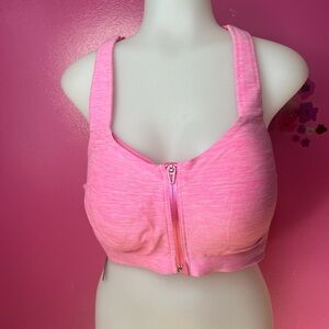 Victoria’s secret Pink sports bra with zipper 36DD